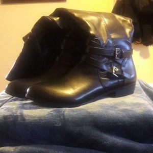 Beautiful tall black boots